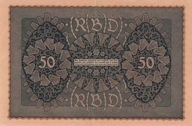 50 Mark 1919 ro.62a KU